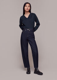 Frill Collar Sweater